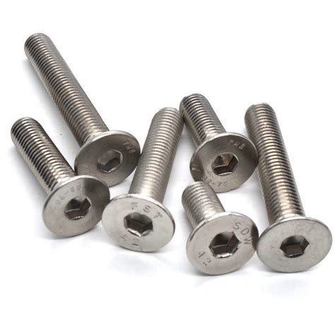 Ss Ss Stainless Steel Bolts Din Hexagon Socket Countersunk