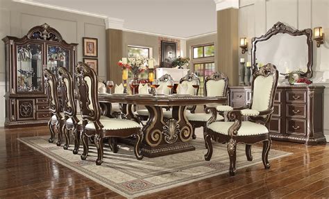 Dark Cherry Dining Room Set