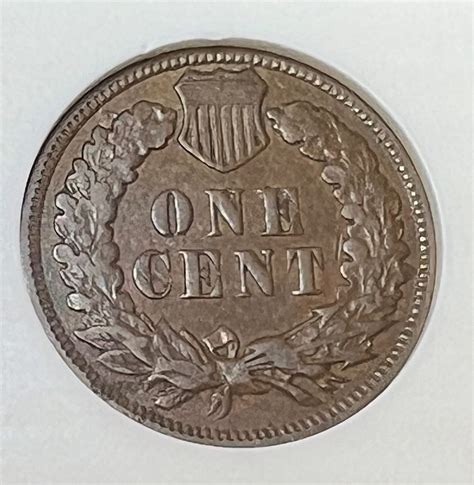 1894 94 1C Indian Cent S 1 Bold RPD ANACS VF20 Old Small White