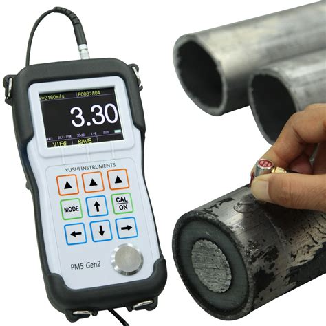 Yushi Pm High Precision Ultrasonic Thickness Gauge