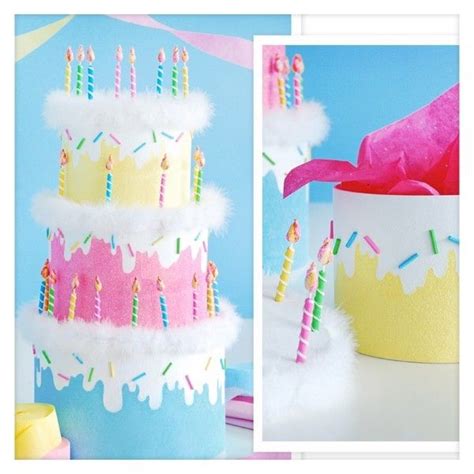 Glitterville Birthday Cake Stacking Boxes Set Of 3 How To Stack Cakes