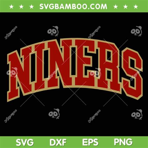 Niners Football SVG PNG, San Francisco 49ers Logo SVG