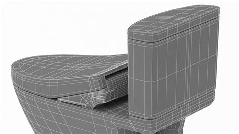 Toto Nexus 1G Two Piece Toilet - 3D Model by frezzy