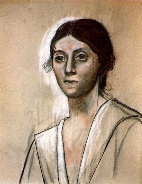 1921 Portrait D Olga 2 By Pablo Picasso Pablo Picasso Art Pablo Picasso Paintings Picasso Art