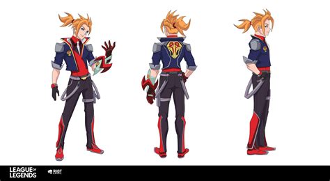 Migueru Art League Of Legends Battle Academia Ezreal Character Design