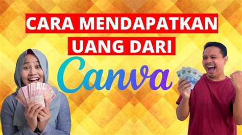 Cara Mendapatkan Uang Dari Internet Menggunakan Aplikasi Canva Dengan