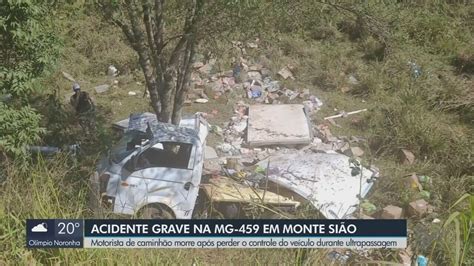 Motorista De Caminh O De Pequeno Porte Morre Ap S Ve Culo Sair Da Pista