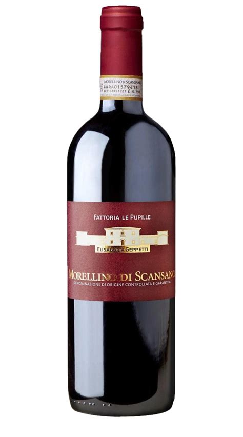 Morellino Di Scansano Fattoria Le Pupille Enoteca Ottagono Il Tuo