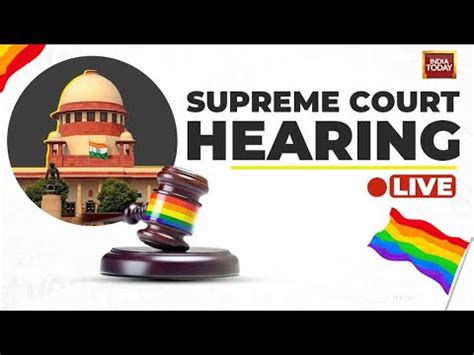 Supreme Court Hearing LIVE Same Sex Marriage Verdict LIVE SC Live Hearing CJI Chandrachud