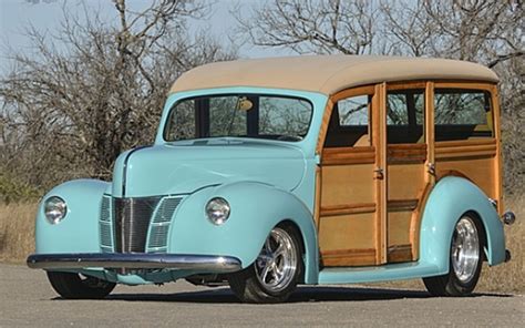 Boyd Coddington Custom 1940 Ford Deluxe Woody Could Be Yours Ford