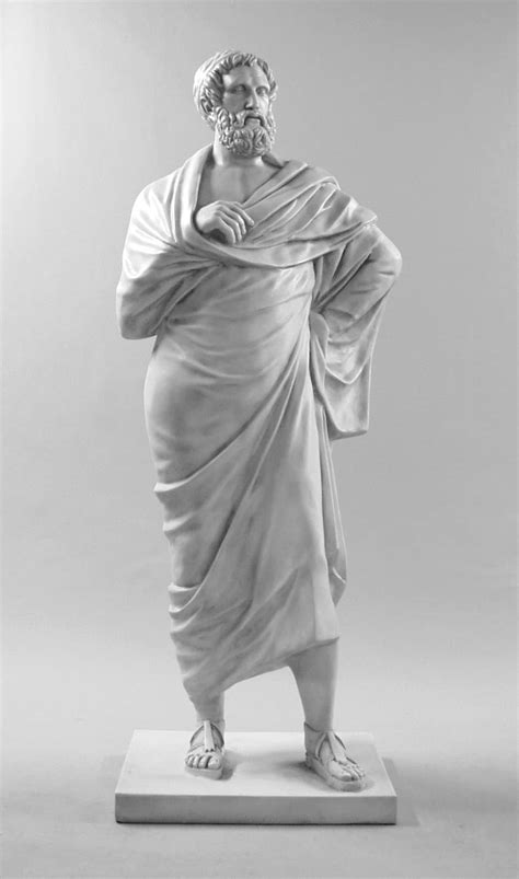 Sophocles statue - Athenian Greek Tragedian Poet reproduction