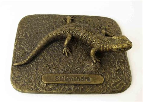 Imitation Bronze Salamander Figurine Fire Salamander Statue Etsy