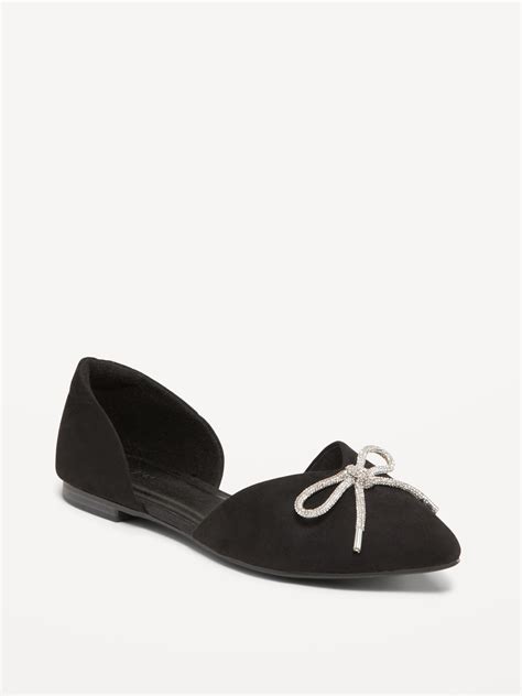 Faux Suede D Orsay Flats Old Navy