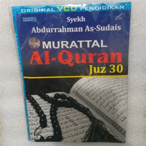 Jual Vcd Murattal Al Quran Juz 30 Syekh Abdurrahman As Sudais Di Lapak