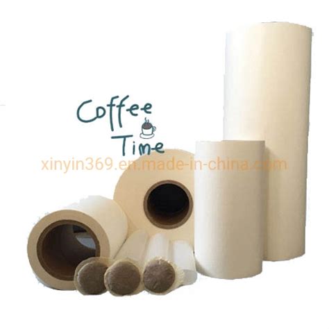 Gsm Gsm Heat Sealed Coffee Filter Paper Rolls Coffee Paper Filter