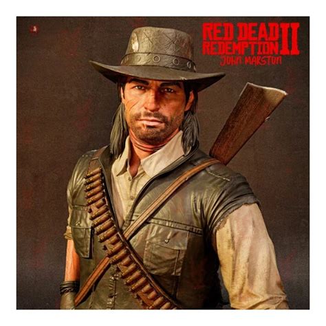 John Marston Red Dead Redemption Stl 3d Print Files