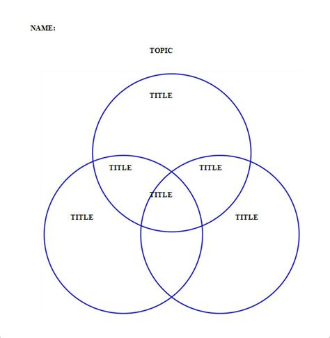 20+ Editable Venn Diagram Templates Free Word, PDF, Doc Formats