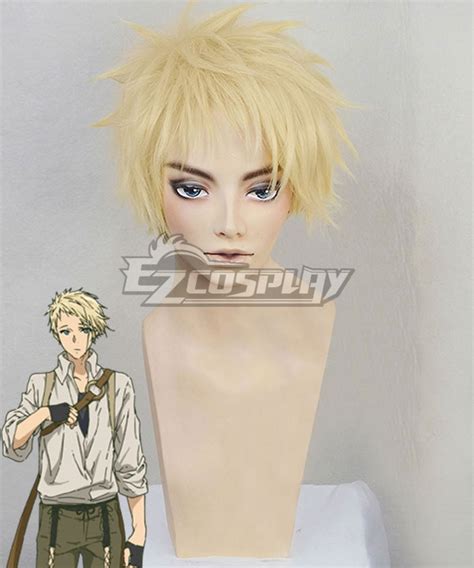 Violet Evergarden Benedict Blue Golden Cosplay Wig