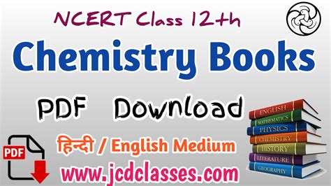 Ncert Books For Class 12th Chemistry Pdf Download