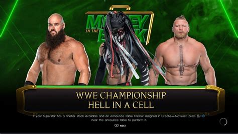 Brock Lesnar Vs Braun Stowman Vs Demon Finn Balor Wwe K Wwe K