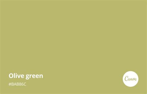 An Olive Green Background With The Words Olive Green