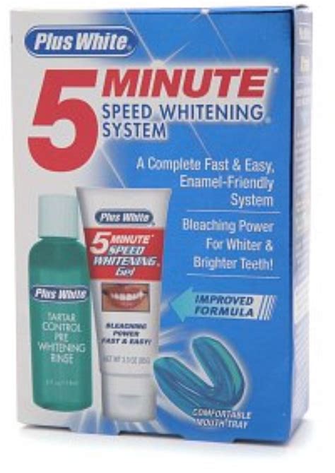 Plus White 5 Minute Speed Teeth Whitening System - Walmart.com