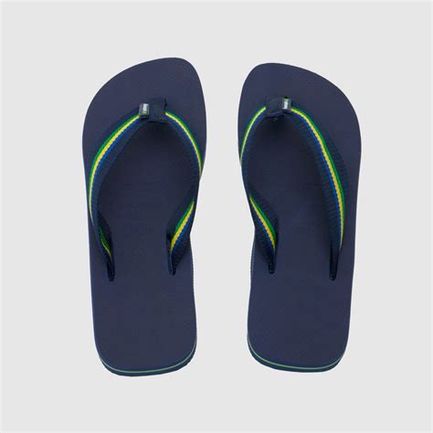 Mens Navy Havaianas Urban Brasil Sandals Schuh