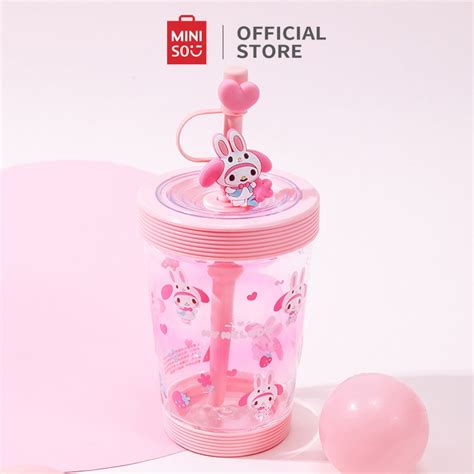 Miniso X Sanrio Characters Plastic Tumbler Ml Kuromi Cinnamoroll