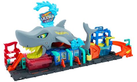 Hot Wheels City Ultra Myjnia Rekina Zestaw Do Zabawy Pojazdy Tory I Gara E Sklep