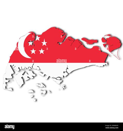 Singapore Map Ausgeschnittene Stockfotos Und Bilder Alamy