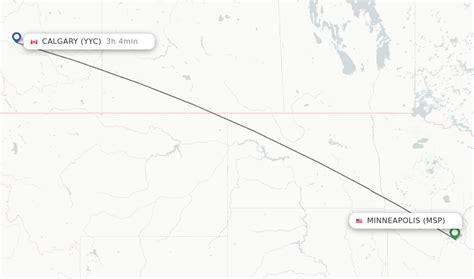 Direct Non Stop Flights From Minneapolis To Calgary Schedules