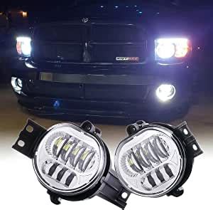 Z Offroad L Mparas Led De Niebla De W De Repuesto Para Dodge Ram