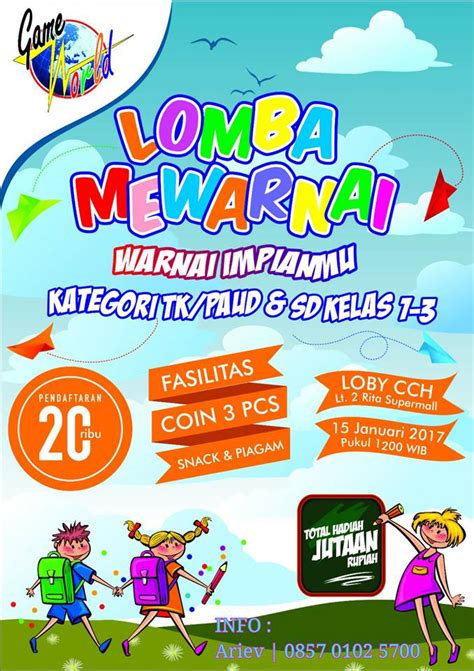 Lomba Mewarnai 2017 Warnai Impianmu Lomba Foto Bayi Balita Anak 2021