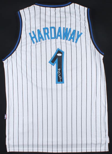 Penny Hardaway Signed Magic Jersey Jsa Coa Pristine Auction