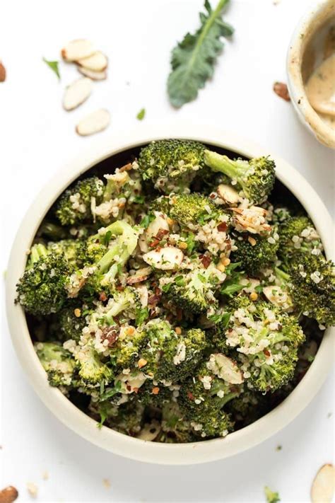 This Amazing Broccoli Quinoa Salad Is Made With Roasted Broccoli