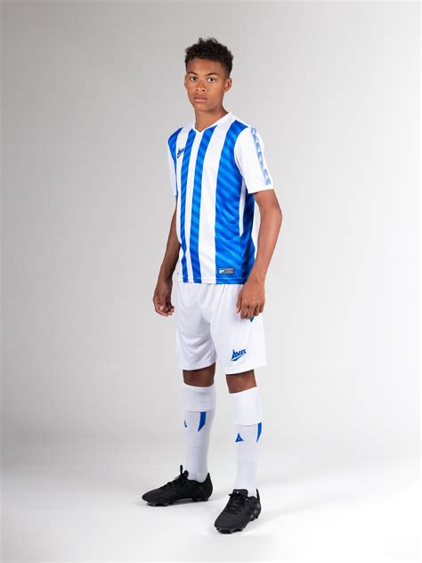 Blue And White Stripe Jersey Team Jerseys Avec Sport