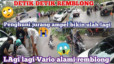 Honda Vario Alami Remblong Di Jalur Tikungan Jurang Ampel YouTube