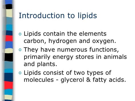 Lipids