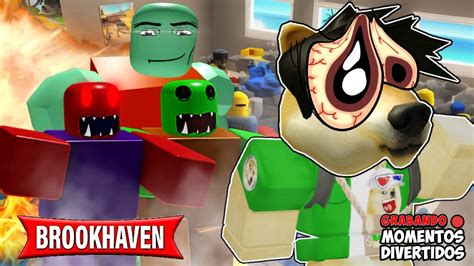 Brookhaven Zombies Xd Momentos Divertidos Roblox Youtube