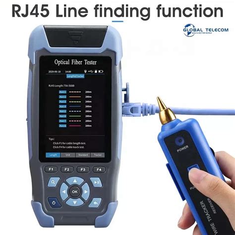 Handheld Mini Fiber Tester Equipment Otdr Novker Nk 3200d Optical Time