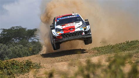 Wrc Rallye Du Kenya S Bastien Ogier Toyota Meilleur Temps Dans La