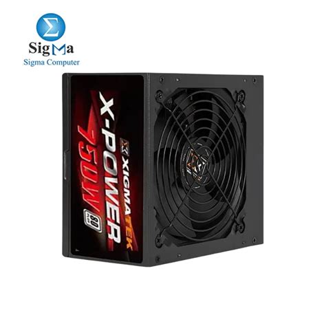 XIGMATEK HERO II AIR 4 FAN ARGB MID TOWER Case And X POWER 750W 80