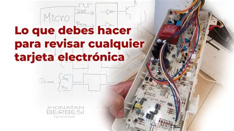 Lo que debes hacer para revisar cualquier tarjeta electrónica video 2