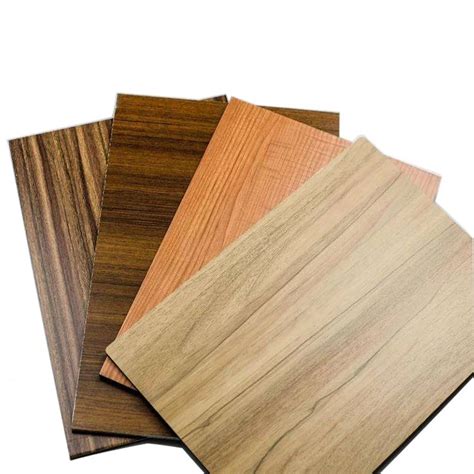 Lehua Building Material Alu Acp Wall Cladding Wooden Colour Mirror