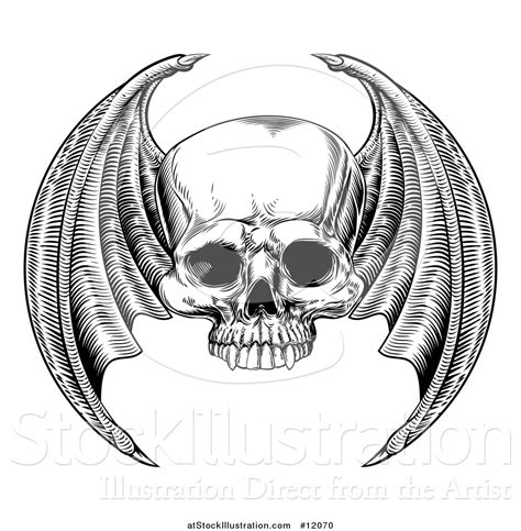 Vector Illustration Of A Black And White Woodcut Etched Or Engraved