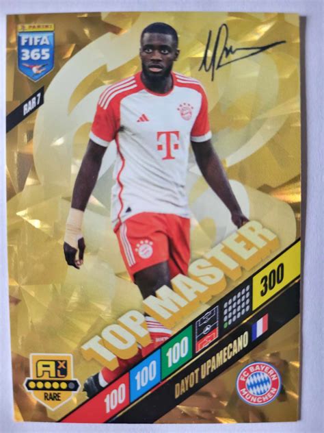 Fifa Panini Top Master Upamecano Rar Za K Allegro