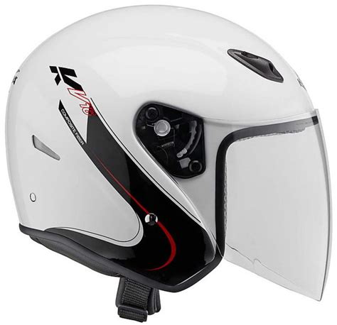 Motorrad Helm Jet Kappa Kv Fiber Glossy White Online Verkauf