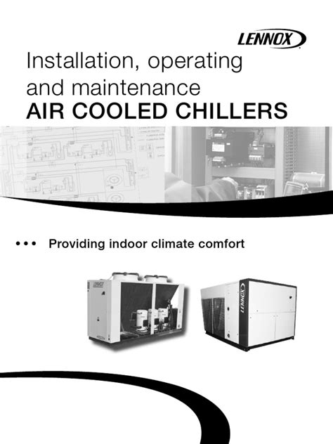 Air Cooled Chiller Operation and Installation | PDF | Heat Exchanger ...