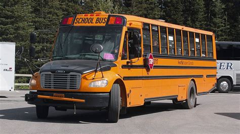 Lake Louise Over Flow Parking Lot Shuttle First Student Canada