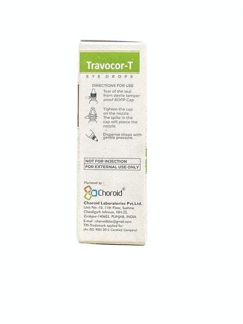 Travoprost Timolol Eye Drops Ml At Rs Piece In Surat Id